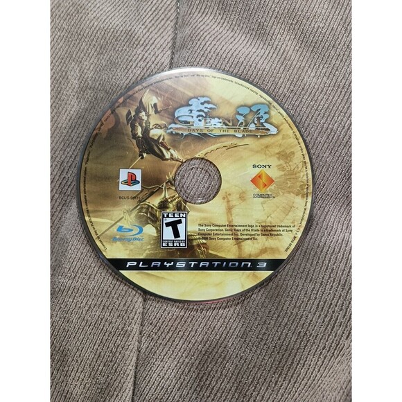 Genji: Days of the Blade (Sony PlayStation 3, 2006) PS3 Complete w/Manual CIB - Picture 3 of 6